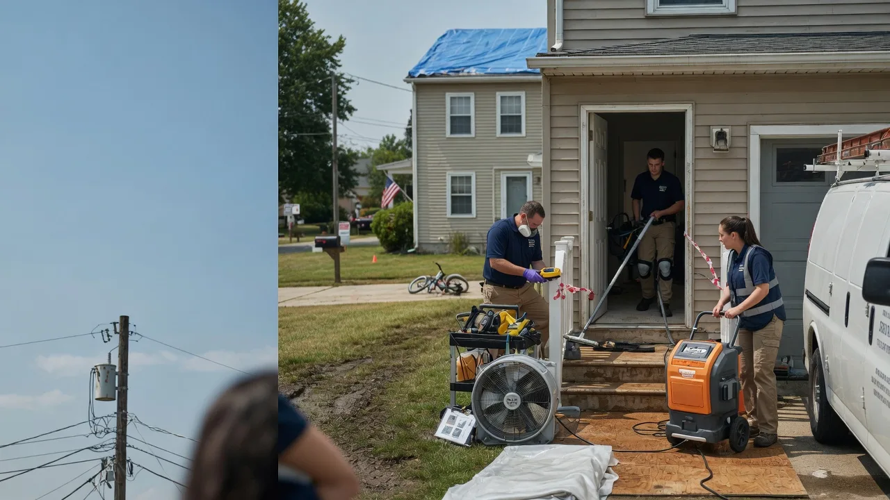 Water Damage Repair in Mullins, SC near me